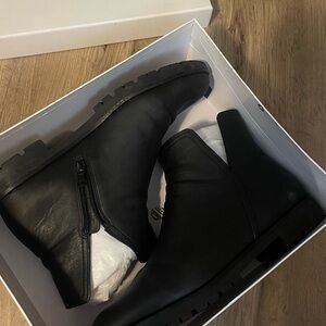 Men's Black Leather Boots